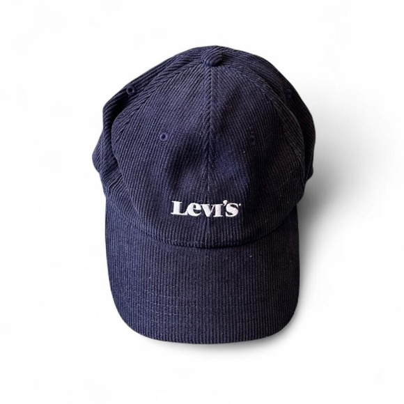 Levi’s Blue Corduroy Baseball Cap - Picture 1 of 2